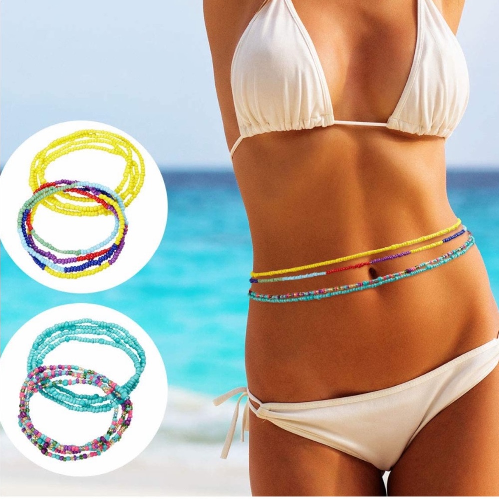 Africa waist bead/ ileke idi/ waist beads/ ileke